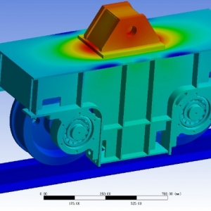 ؙC(j)_܇Ԫ finite element analysis of crane trolley