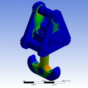 ؙC(j)^MԪ  finite element analysis of crane hook group